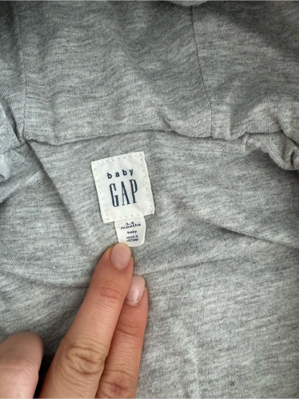 GAP Baby Quilted Bunting Hooded Baby One-Piece in Denimo Blue